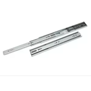 Image of GTV Push to Open Drawer Runners Slides Full Extension H45mm 15 Pairs - Size 550m