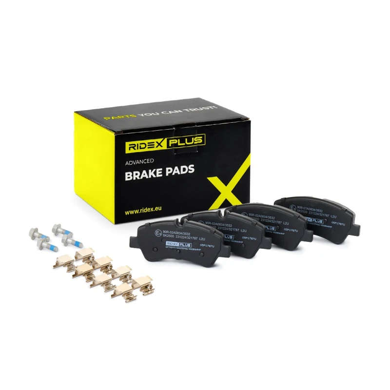 Image of RIDEX PLUS Brake pad set RIDEX PLUS 402B0684P