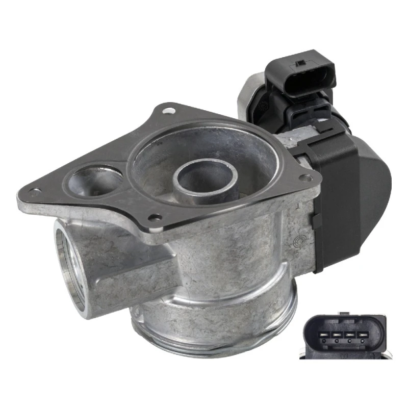 Image of FEBI BILSTEIN 173813 EGR valve with gasket/seal EGR Valve (1145)