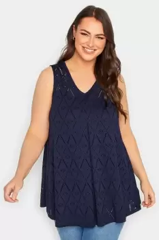 Image of Broderie Swing Vest Top