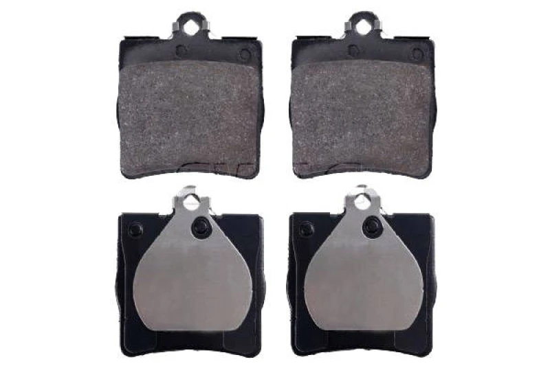 Image of SWAG 10 91 6147 Brake pad set Rear Axle, excl. wear warning contact, with anti-squeak plate Brake Pad Set,disc brake (402)