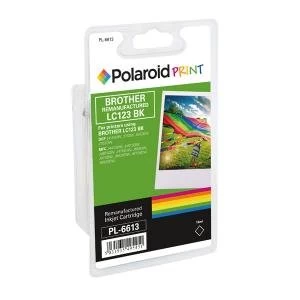 Image of Polaroid Brother LC123BK Remanufactured Inkjet Cartridge Black
