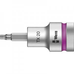Image of Wera 8767 C HF 05003830001 TORX socket Bit T 20 1/2 (12.5 mm)