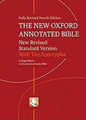 Image of new oxford annotated bible with apocrypha new revised standard vers