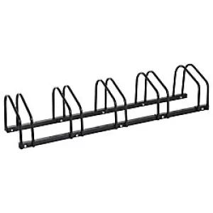 image of HOMCOM Bike Parking Rack, 130Lx33Wx27H cm, Steel-Black