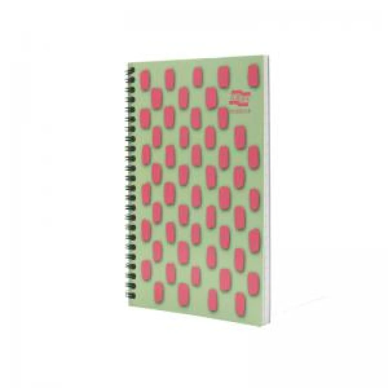 Image of EUROPA Splash A5 Notepad Wirebound 160 Pages 80gsm FSC Paper Ruled...