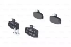 Image of Bosch 0986460993 BP560 Brake Pad Set Disc Brake Rear Axle