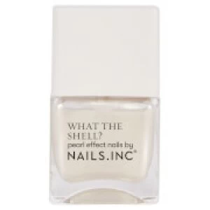 Image of nails inc. What the Shell World's Your Oyster Babe Top Coat 14ml