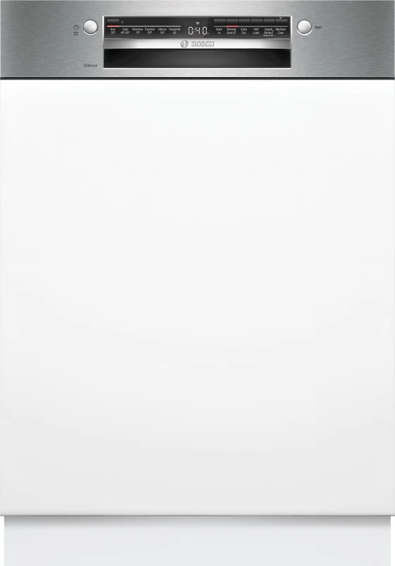Image of Bosch Series 6 SMI2HTS06G Fully Integrated Full Size Dishwasher - Silver Control Panel - C Rated