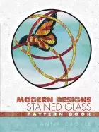 Image of modern designs stained glass pattern book