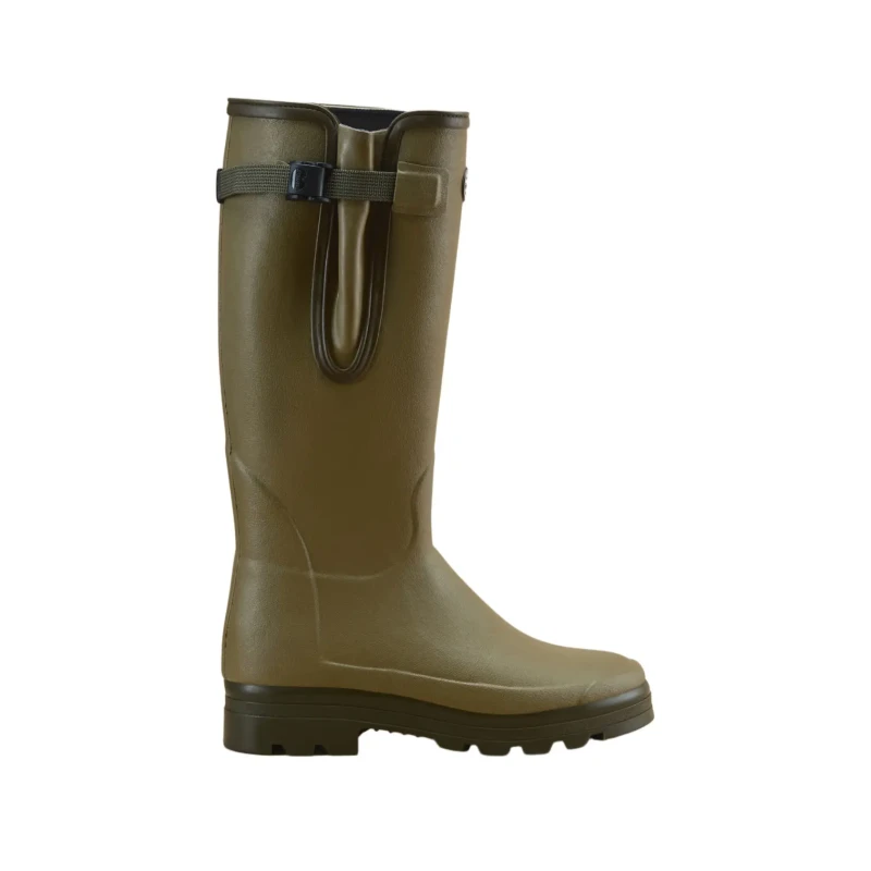 Image of Neoprene Lined Boots Le Chameau Vierzonord Vert Male 50