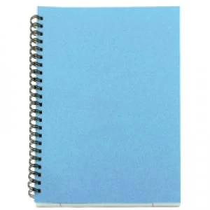 image of Nice Price A5 Spiral Pad 80 Leaf Blue WX10039