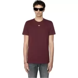 Diesel Small Mid D T Shirt - Purple