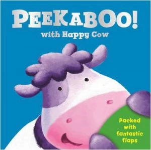 Image of Peek a Boo with Happy Cow Hardback