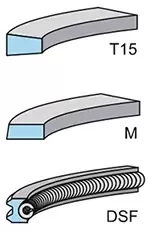 image of Piston Ring Kit 800070710000 by Kolbenschmidt