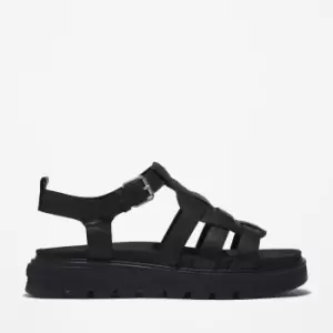 Image of Timberland Greenstride Ray City Sandal For Her In Black Black, Size 3.5