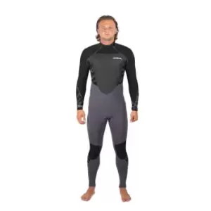 Image of Gul Response 5/3mm Blindstitched Steamer Mens - Grey