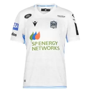 Image of Macron Glasgow Away Jersey Mens - White