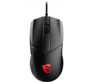 Image of MSI Clutch GM41 Lightweight V2 RGB Optical Gaming Mouse, Black