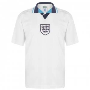 image of Score Draw England 96 Home Jersey Mens - White