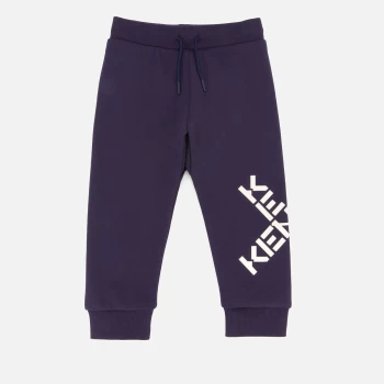 image of KENZO Baby Boy Joggers - Electric Blue - 12-18 months