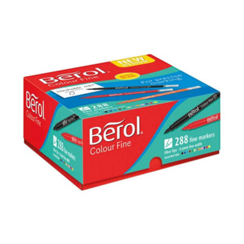 Image of Berol Colour Fine Classpack 288