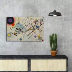 Image of FAMOUSART-043 Multicolor Decorative Canvas Painting