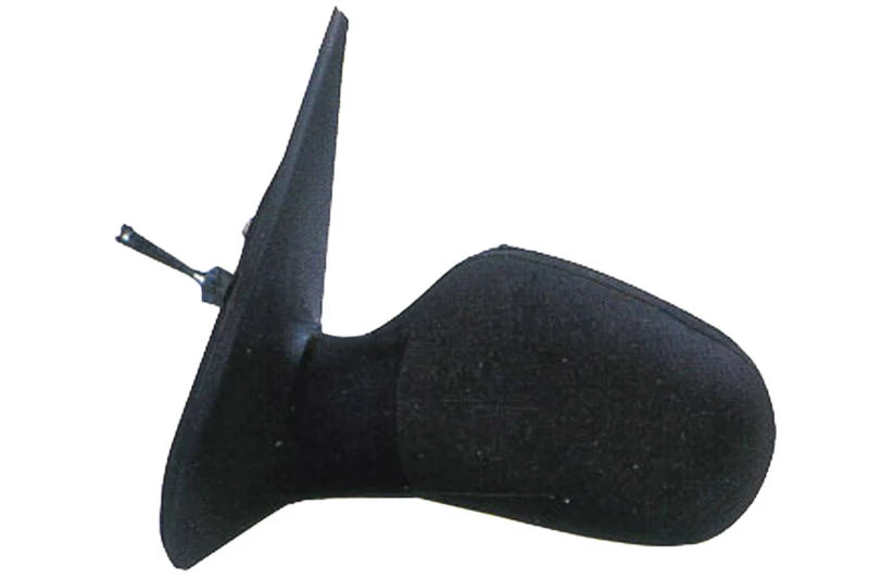 Image of PRASCO RN3207114 Wing mirror Left, black, Manual, Aspherical Outside Mirror (50)