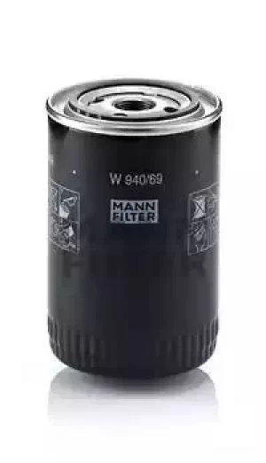 Image of Oil Filter W940/69 By Mann