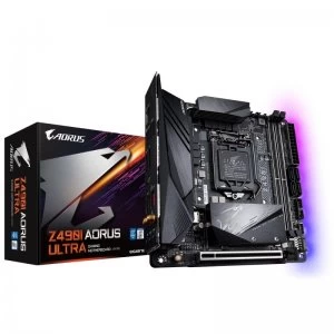 image of Gigabyte Z490i Aorus Ultra Intel Socket LGA1200 H5 Motherboard