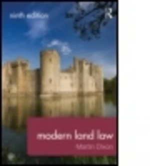 Image of Modern Land Law by Martin Dixon Paperback