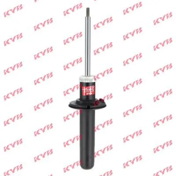 image of KYB 341743 Shock absorber Front Axle Gas Pressure Twin-Tube Suspension Strut Insert Top pin, Bottom Clamp AUDI: A6 C7 Avant, A6 C7 Saloon Shock Absor