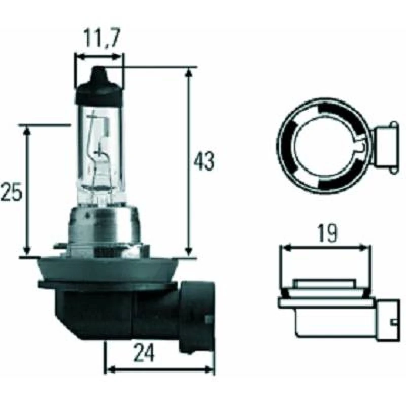 Image of High beam bulb DIEDERICHS LID10034