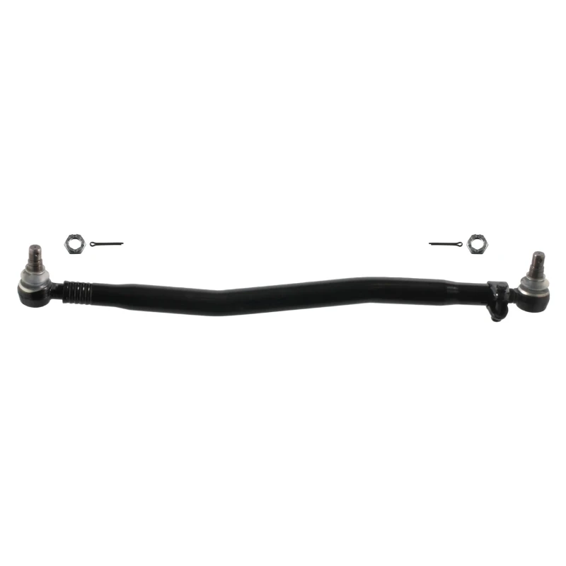 Image of FEBI BILSTEIN 39692 Centre Rod Assembly Front Axle, with crown nut Centre Rod Assembly (285)