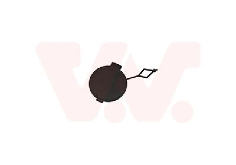 Image of VAN WEZEL Tow hook cover VAN WEZEL 0937537