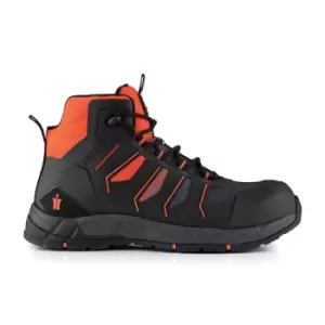 Image of Scruffs Glide Safety Boot Black / Orange - Size 9 / 43