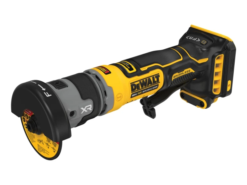 Image of DEWALT Power Tools DCG430N XR Brushless 76mm Bodygrip Cut-Off Tool 18V Bare Unit DCG430N-XJ