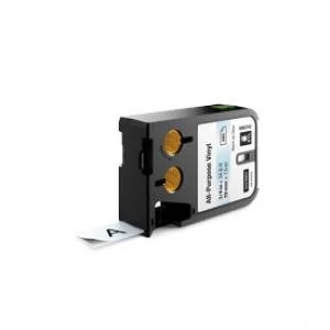 Image of Dymo 1868742 Black On Clear Label Tape 19mm x 7m