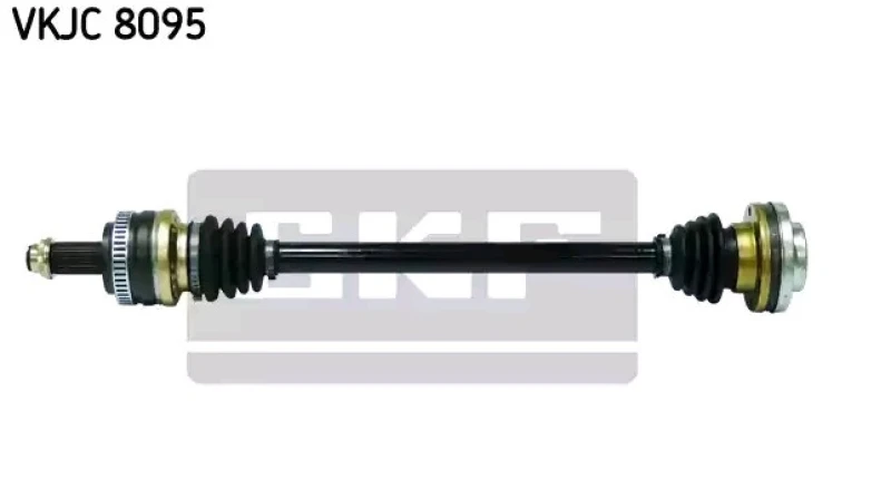 Image of SKF VKJC 8095 Drive shaft Rear Axle Right, with nut Drive Shaft (13)