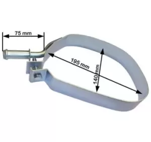 Image of PLANET TECH Mounting Kit, silencer PEUGEOT,CITROEN PL4042