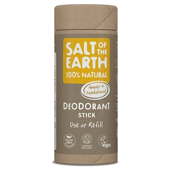 image of Salt of the Earth Amber and Sandalwood Refillable Deodorant 75g