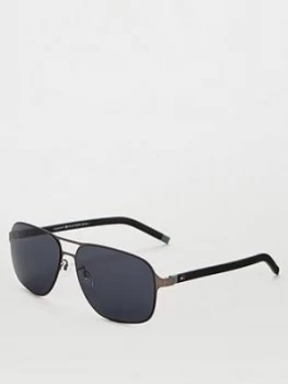 image of Tommy Hilfiger Wrap Around Sunglasses - Grey