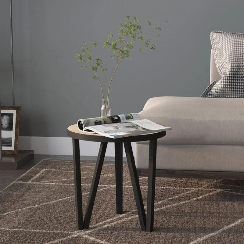 Image of VIDAXL Tea Table Sonoma Oak Ø35cm mdf Vidaxl 8720286462638