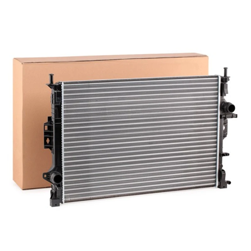 Image of NRF 53737 Engine radiator Brazed cooling fins, Aluminium, with seal ring Aluminium Radiator,engine cooling (470)