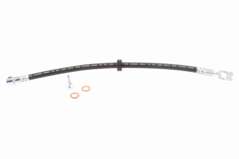 Image of VAICO V10-4120 Brake Hose Original VAICO Quality, Front, with banjo bolt Brake Hose (83)