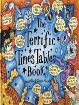 Image of The Terrific Times Tables Book by Jennie Maizels Hardback