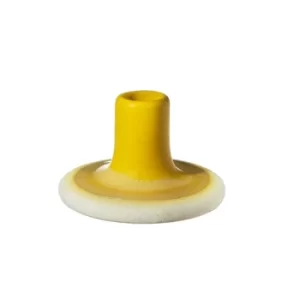 Image of Sass & Belle Mojave Glaze Yellow Candle Holder