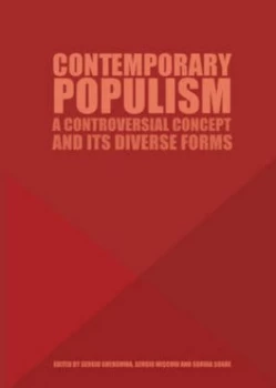 Image of Contemporary Populism by Sergiu Gherghina Hardback