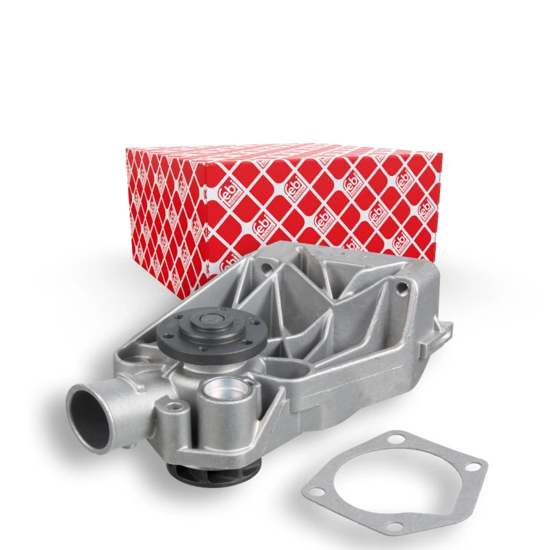 Image of FEBI BILSTEIN 38753 Water pump Cast Aluminium, with gasket/seal Cast Aluminium Water Pump (1260)