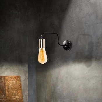 Image of Denge - 3432 Black Nickel Wall Lamp